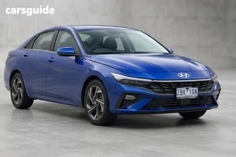 Blue 2024 Hyundai I30 Sedan Elite