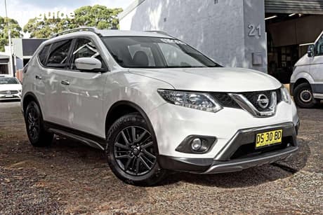 White 2016 Nissan X-Trail Wagon St-L N-Sport Se Black (Fwd)