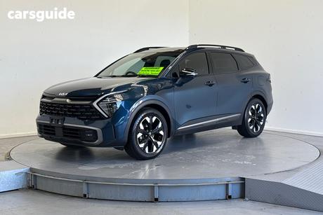 Blue 2022 Kia Sportage Wagon Gt-Line (Awd)