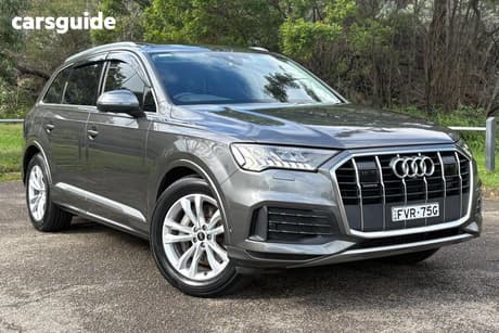 Grey 2022 Audi Q7 Wagon 45 Tdi Quattro Mhev