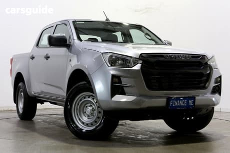 Silver 2024 Isuzu D-MAX Cab Chassis Sx (4X4)