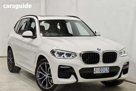 White 2021 BMW X3 Wagon Xdrive30I M Sport