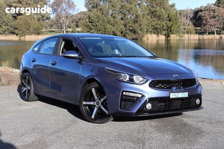 Blue 2018 Kia Cerato Sedan S