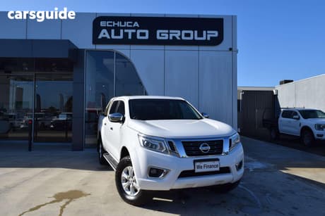 White 2016 Nissan Navara Dual Cab Utility St (4X4)