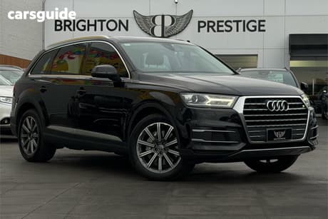 Black 2018 Audi Q7 Wagon 3.0 Tdi Quattro