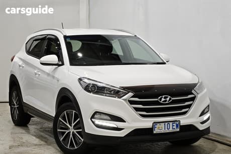 White 2016 Hyundai Tucson Wagon Active X (Fwd)