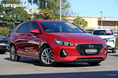 Red 2017 Hyundai I30 Hatchback Active