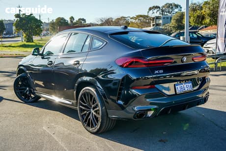 Black 2023 BMW X6 Coupe Xdrive30D M Sport Mhev