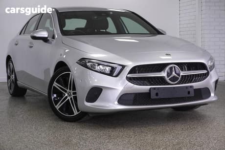 Silver 2019 Mercedes-Benz A200 Sedan