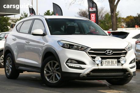 White 2016 Hyundai Tucson Wagon Active (Fwd)