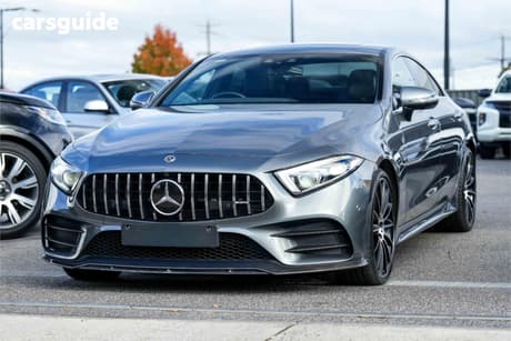 Grey 2018 Mercedes-Benz CLS450 Coupe 4Matic