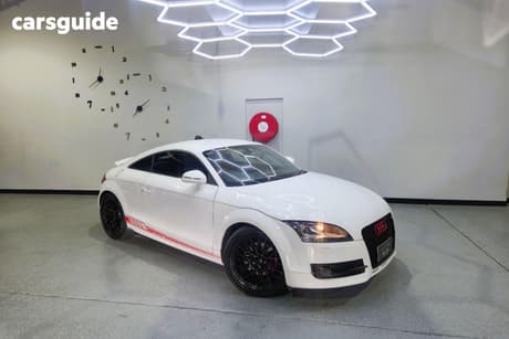 White 2008 Audi TT Coupe 2.0 TFSI 8J