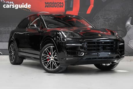 Black 2024 Porsche Cayenne Coupe