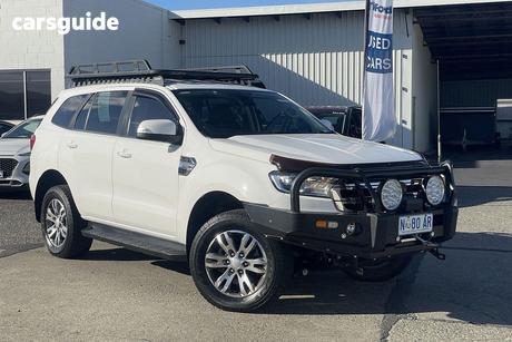 White 2018 Ford Everest Wagon Trend (4Wd)