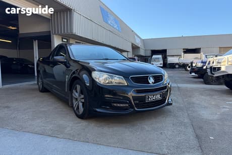 Black 2014 Holden UTE Utility Sv6