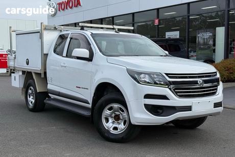 White 2019 Holden Colorado Space Cab Chassis Ls (4X4) (5Yr)