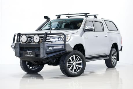 Silver 2018 Toyota Hilux Dual Cab Utility Sr5 (4X4)