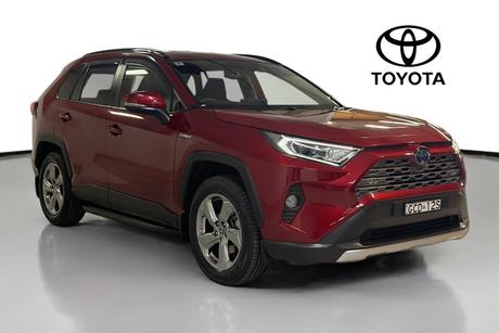 Red 2019 Toyota RAV4 Wagon Gxl 2Wd Hybrid