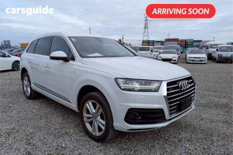 White 2016 Audi Q7 SUV 3.0 TFSI QUATTRO S-LINE PACKAGE