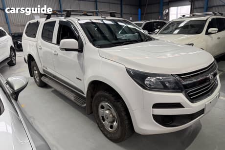White 2016 Holden Colorado Crew Cab Pickup Ls (4X2)