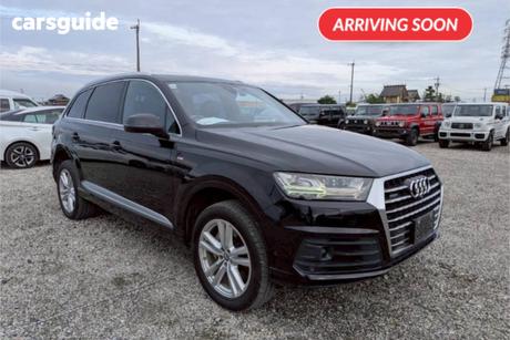 Black 2017 Audi Q7 SUV 3.0 TFSI QUATTRO S-LINE PACKAGE