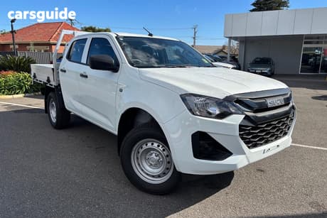 White 2026 Isuzu D-MAX Crew Cab Chassis Sx (4X2) High-Ride