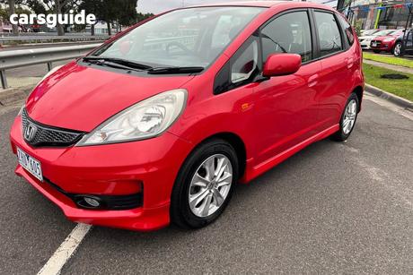 Red 2012 Honda Jazz Hatchback Vti