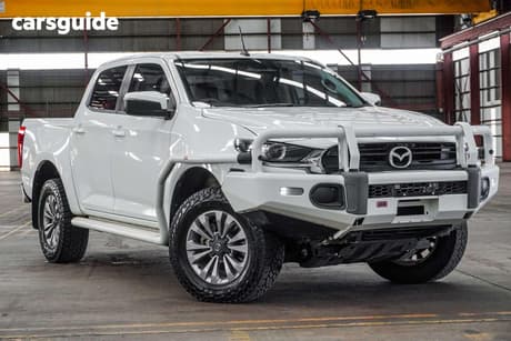 White 2021 Mazda BT-50 Dual Cab Pick-up Xt (4X4)