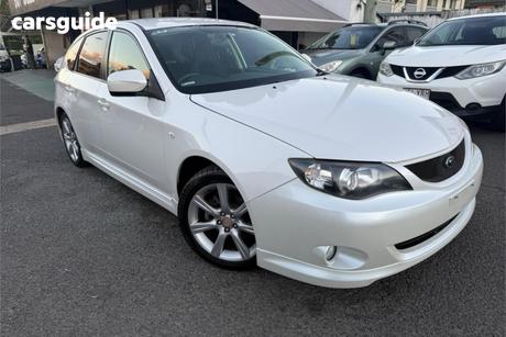 White 2008 Subaru Impreza Hatchback Rs (Awd)