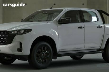 White 2026 Mazda BT-50 Dual Cab Pick-up Boss (4X4)
