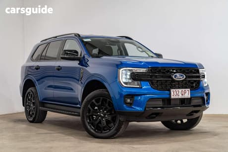 Blue 2025 Ford Everest Wagon Sport (4Wd)