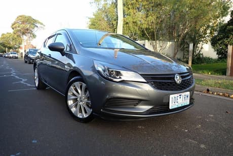 Grey 2018 Holden Astra Hatchback R+