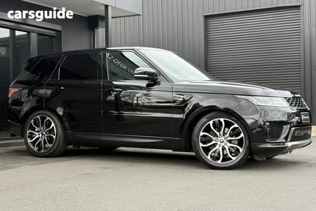 Black 2018 Land Rover Range Rover Sport Wagon Sdv6 Se (183Kw)