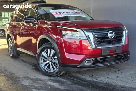 Red 2024 Nissan Pathfinder Wagon Ti (4Wd)