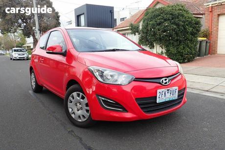Red 2013 Hyundai I20 Hatchback Active