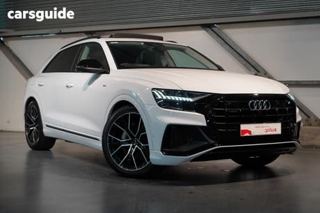 White 2020 Audi Q8 Wagon 50 Tdi Quattro Mhev