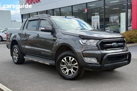 Grey 2018 Ford Ranger Dual Cab Pick-up Wildtrak 3.2 (4X4)