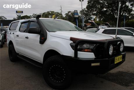 White 2017 Ford Ranger Crew Cab Utility Xl 3.2 (4X4)