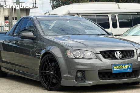 Grey 2011 Holden Commodore Utility Ss Thunder
