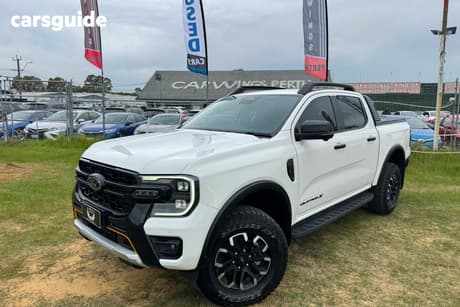 White 2023 Ford Ranger Double Cab Pick Up Wildtrak X 2.0 (4X4)