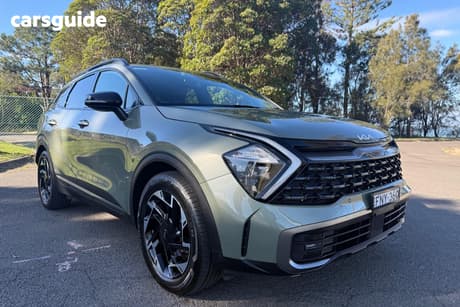 Green 2023 Kia Sportage Wagon Sx+ (Fwd)