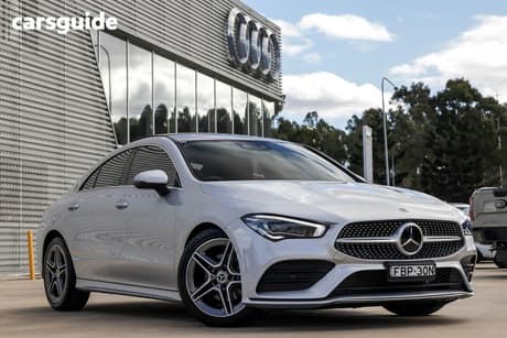 Silver 2023 Mercedes-Benz CLA200 Coupe 200