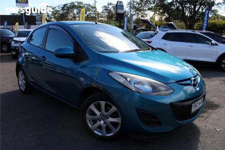 Blue 2014 Mazda 2 Hatchback Neo Sport