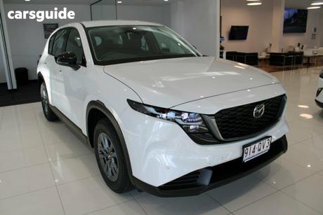White 2026 Mazda CX-5 Wagon G25 Evolve (Awd)