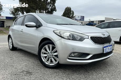 Silver 2014 Kia Cerato Hatchback Si