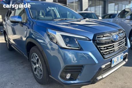 Blue 2024 Subaru Forester Wagon 2.5I (Awd)