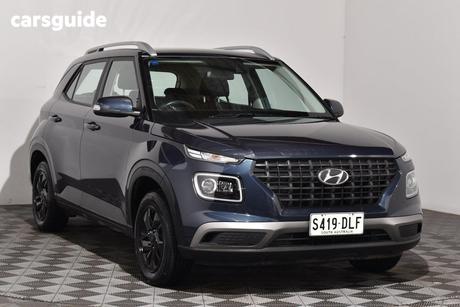 Blue 2020 Hyundai Venue Wagon Active