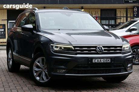 Grey 2018 Volkswagen Tiguan Wagon 132 Tsi Comfortline