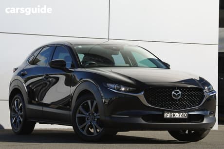 Black 2020 Mazda CX-30 Wagon G25 Astina (Fwd)