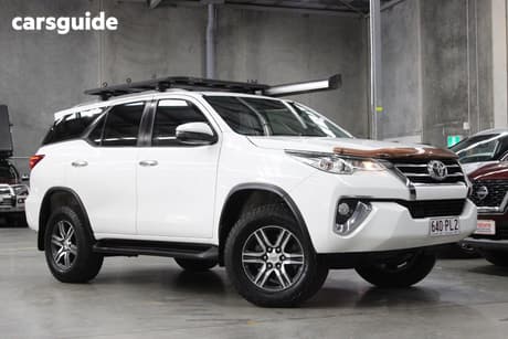White 2018 Toyota Fortuner Wagon Gxl